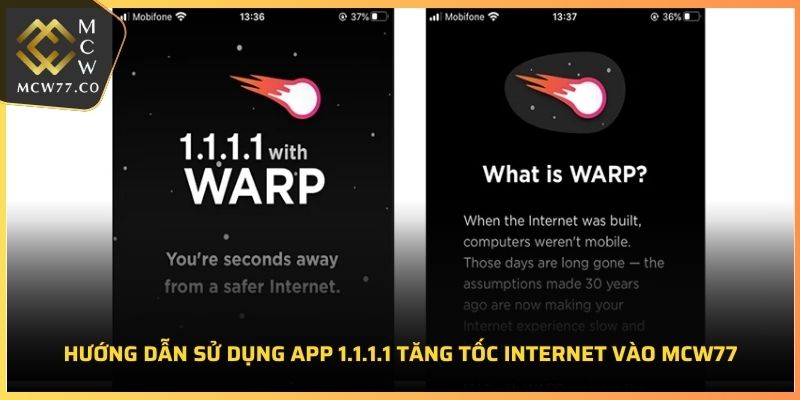 Hướng Dẫn Sử Dụng App 1.1.1.1